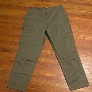 Dockers Women's Olive Straight Leg Pants
